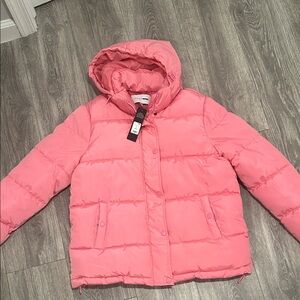 Pink Puffer Jacket